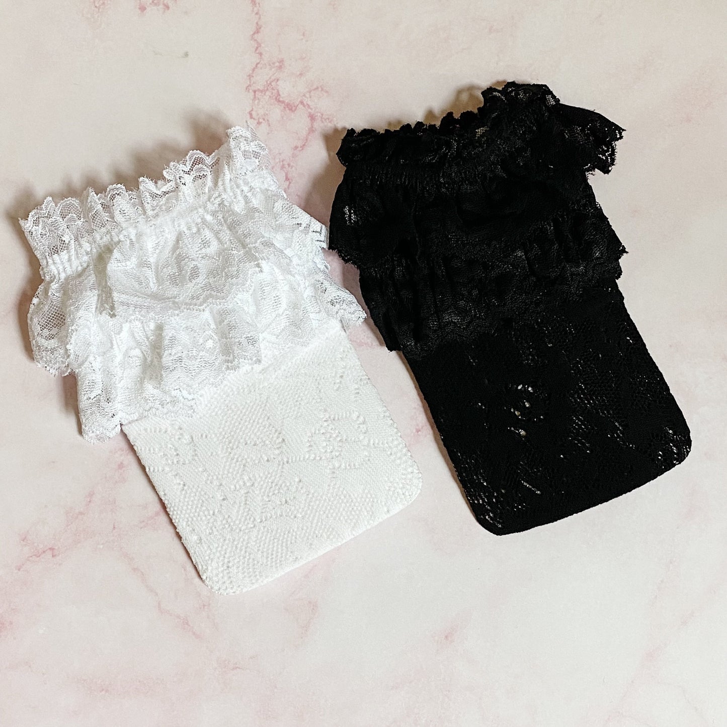Vintage Romance Lace Socks - 2 Pack