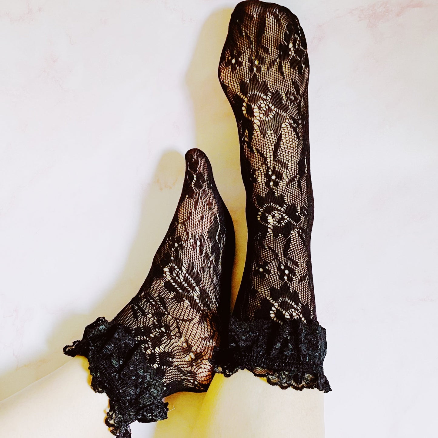 Vintage Romance Lace Socks - 2 Pack