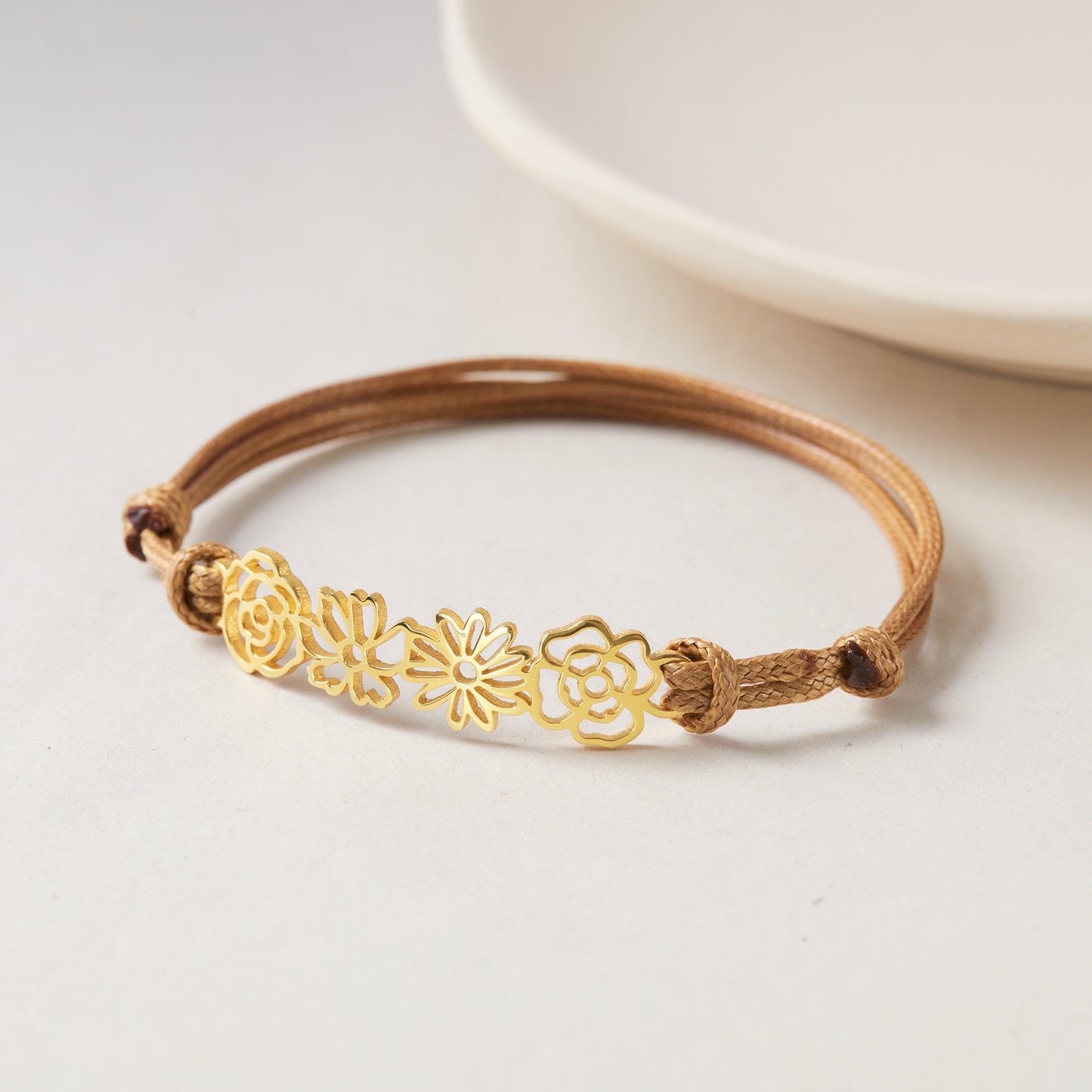 Birthflower Bracelet for Mom (Custom Family Bracelet)