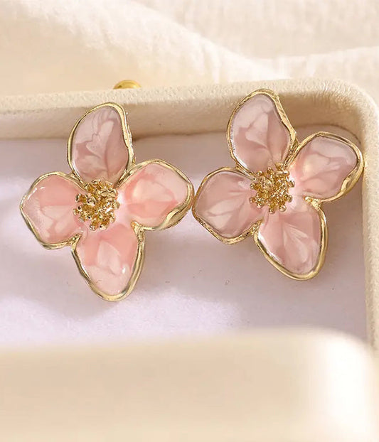 Pastel Petal Bloom Earrins